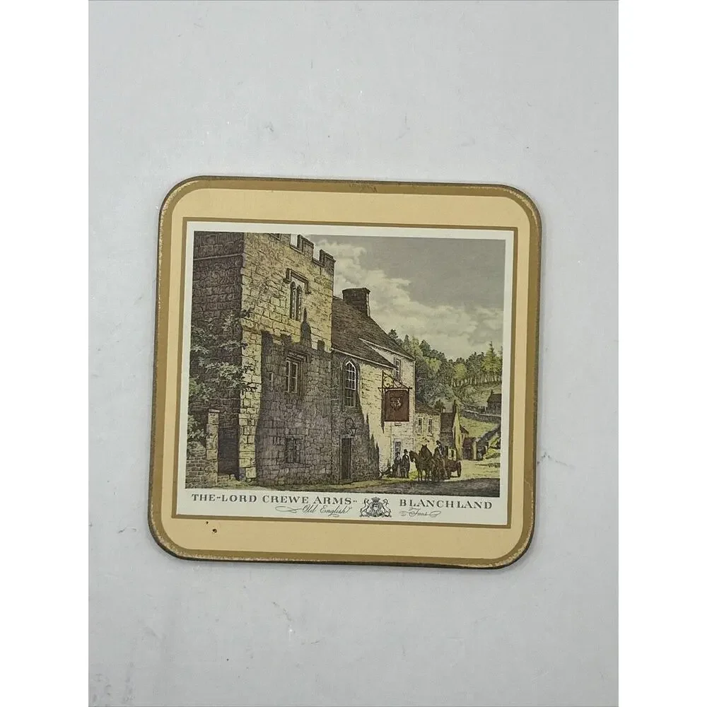 Pimpernel Traditional Collection English Village Place Mats And Coasters Vintage